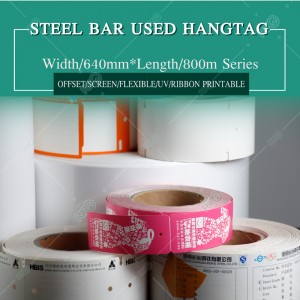 Anti alcohol high temperature hang tags durability paper No deformation strength paper